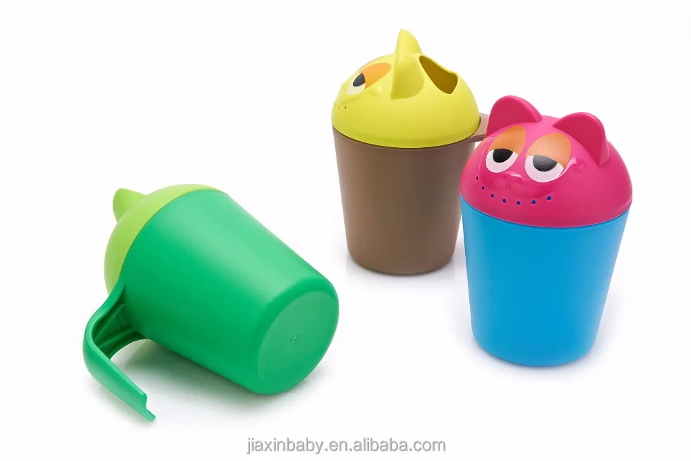 Safety multifunctional eye shield baby wash hair bath shampoo rinse cup wash hair cup baby