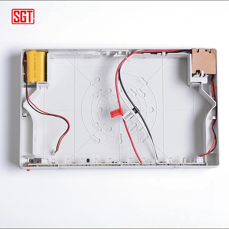 BEST sell model 120-277v hanging led light emergency exit sign for commercial electric use