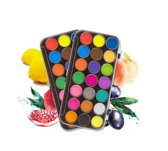 Manufacturer supply high quality Non-toxic Washable water color paint set