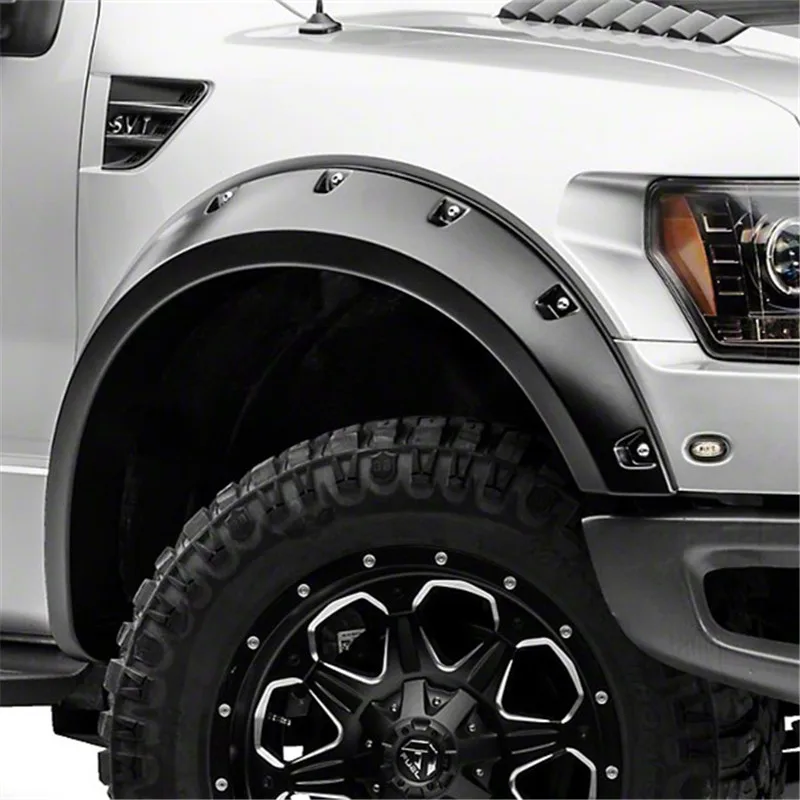 KSC AUTO High Quality Off Road truck flares Matte Black Fender Flares For Ford F250 F350 2011-2015