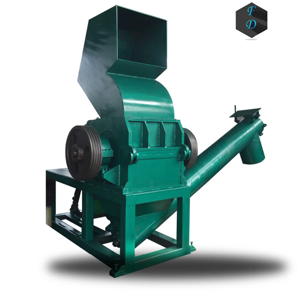 Plastic bottle crusher/PET bottle crushing recycling machine