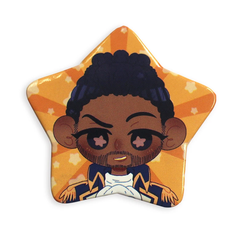 Wholesale Custom Anime Heart Button Badge