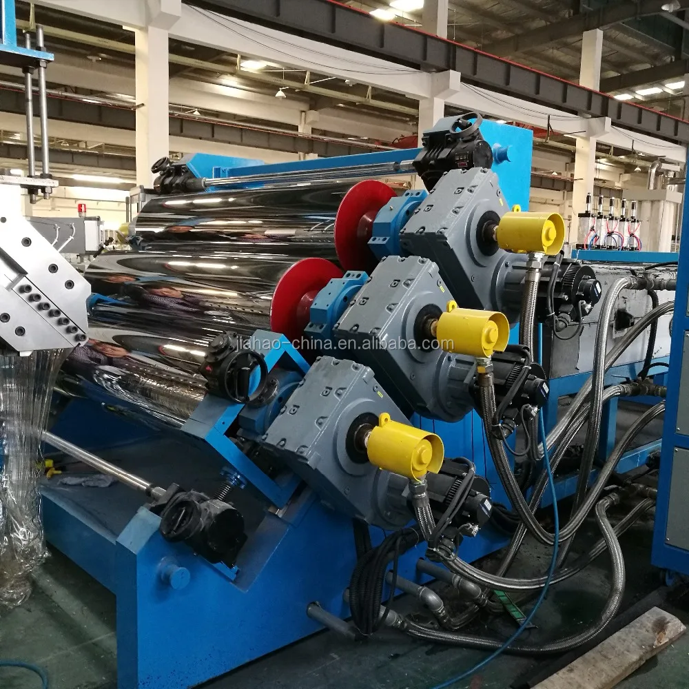 PC PMMA ABS PS sheet production line Single screw extrusion machine