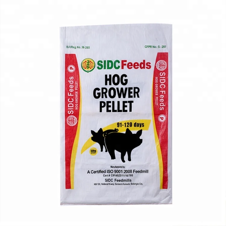 Промышленная Полиэтиленовая упаковка PP 25 кг цементный пакет 50 упаковочная бумага для удобрений