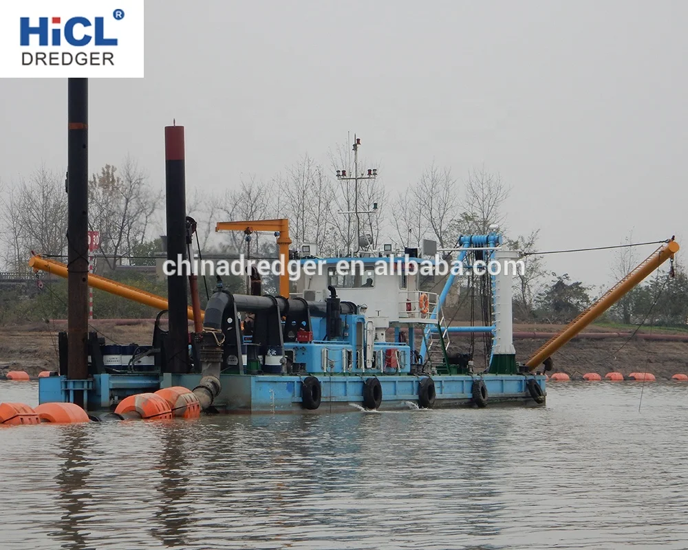 2020 18Inch 3500m3/h hydraulic cutter suction sand dredger for sea/river/lake/canal/pond dredging/cummins dredger engine