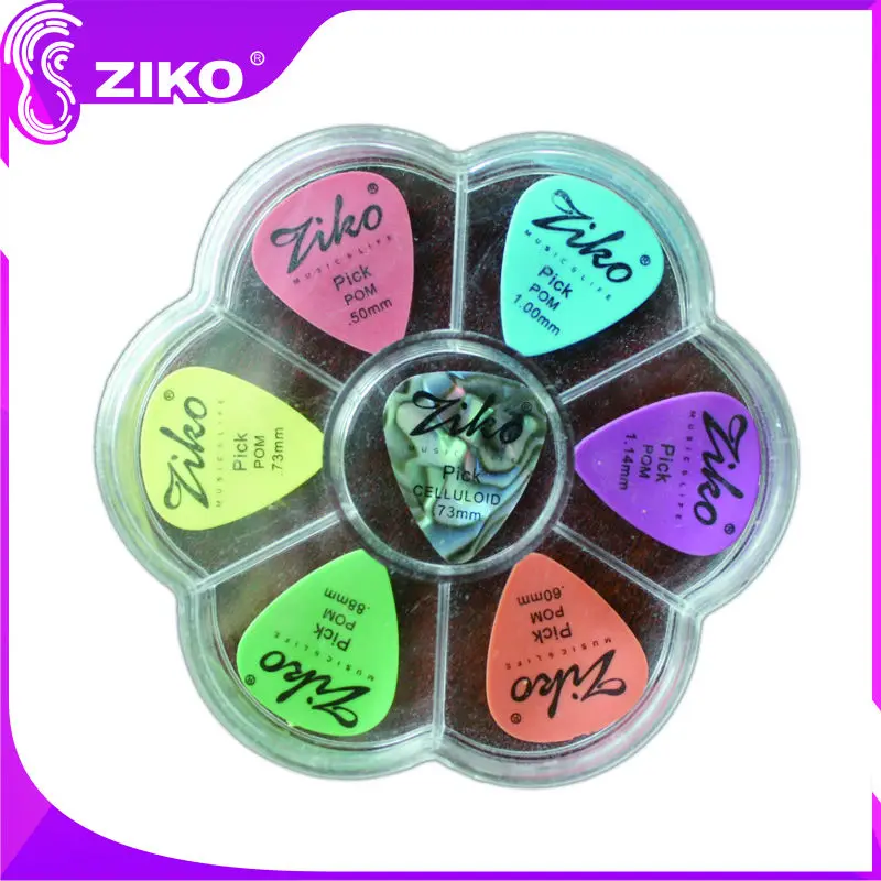 colorful guitar picks for electro acoustic guitar