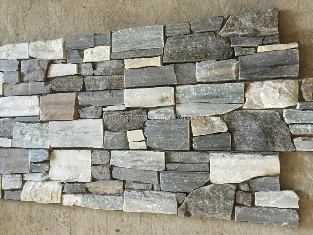 
Cheap Natural quartz Exterior and Interior Cultured Wall Brick Stone Panel veneer CZ-N16 