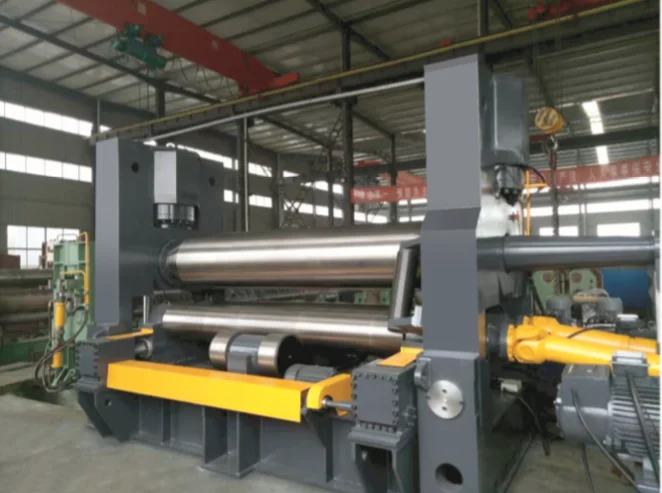 W11S 20*3000 3 Roller Pipe Bending Machine Rolling Steel Plate Rolling Machine For Sheet Metal Cnc Pipe Bending Machine