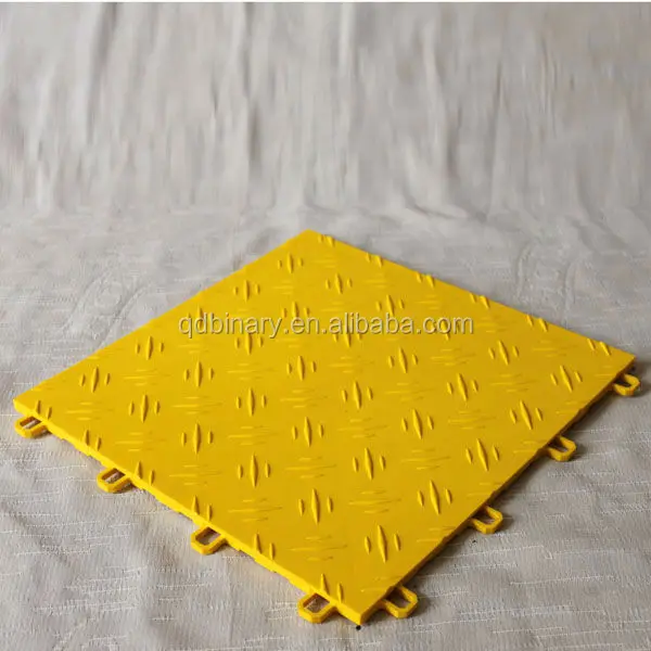 
Pp interlocking floor plastic floor tile heavy duty warehouse tile , slab floor for garage 