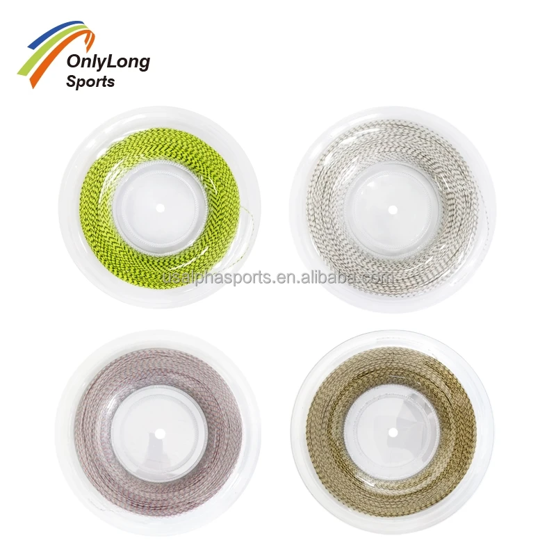 
Training 200m reel Nylon string 1.25mm Tennis racket strings for squash string 