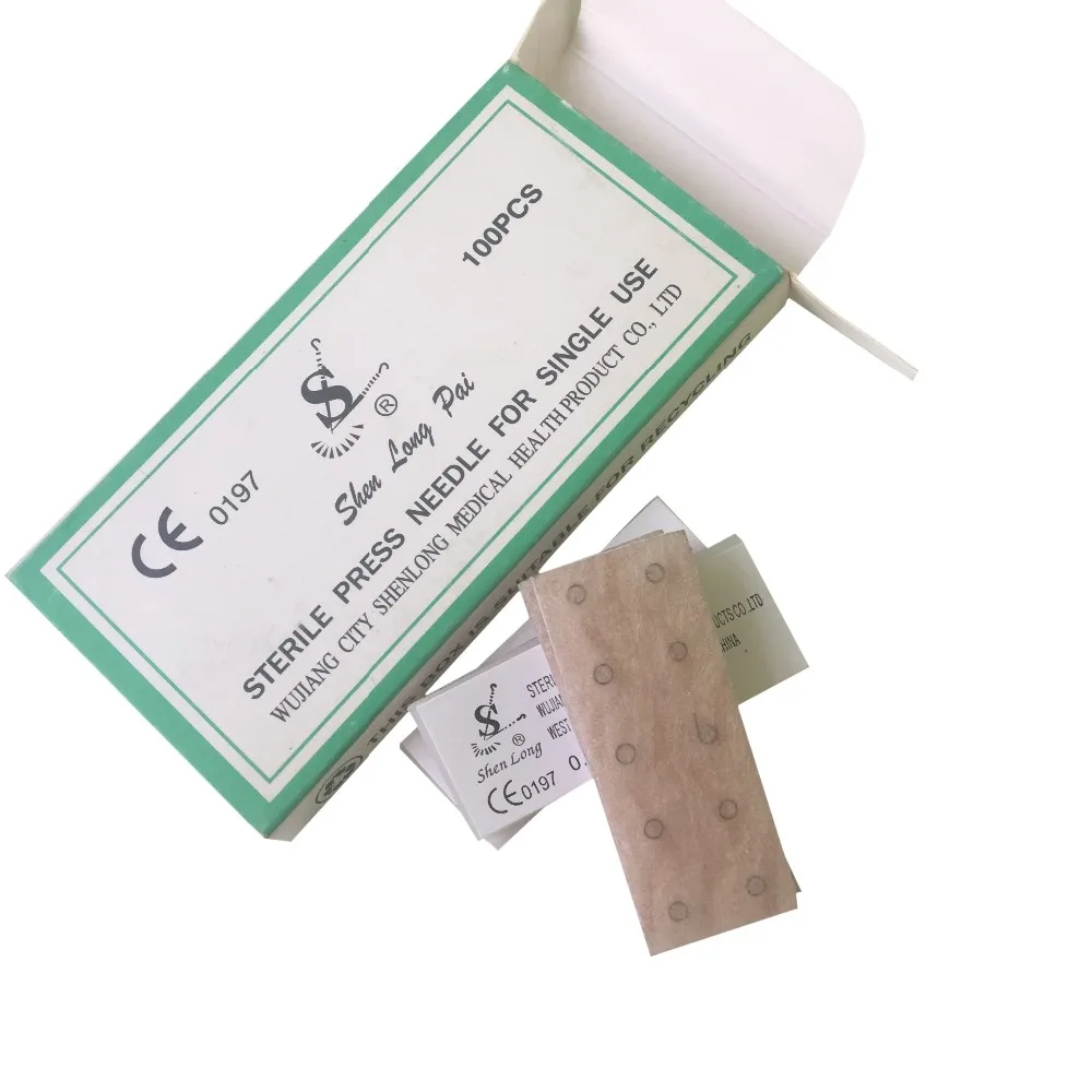 Shenlong pressing auricular point disposable sterile press needle