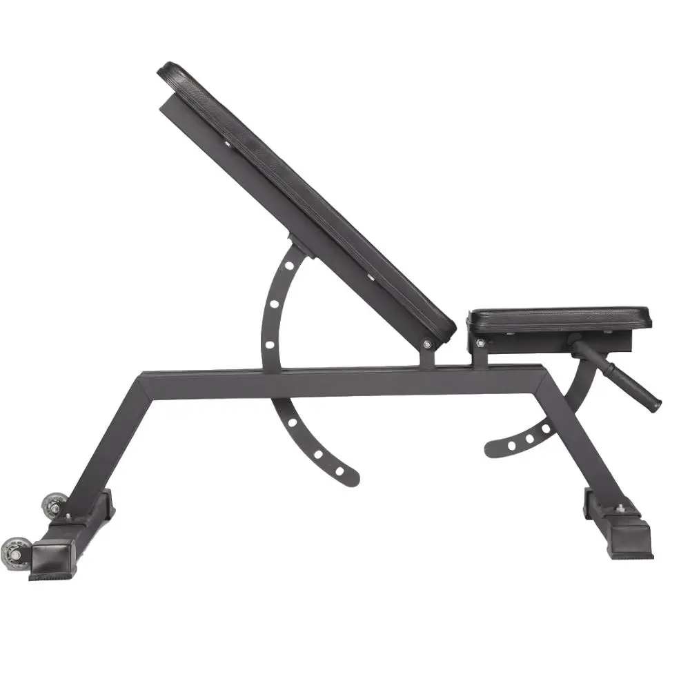 
Лидер продаж, оборудование для тренажерного зала, регулируемая плоская скамья для тяжелой атлетики 