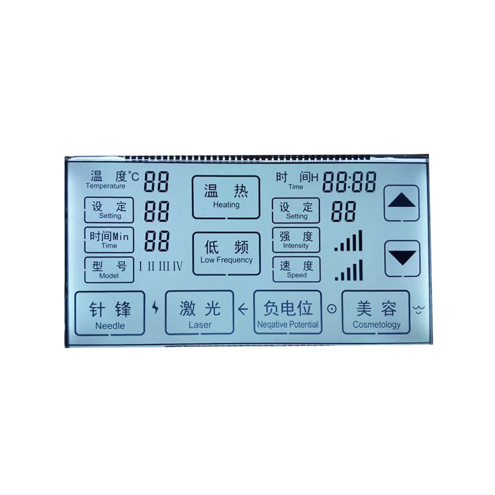 6-значный 7-сегментный 14 сегмент по индивидуальному заказу графический ЖК-дисплей