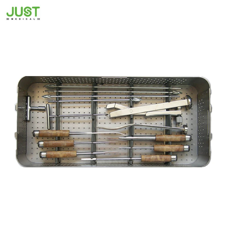 
Hip Joint Replacement Surgery revision stem cement removal instrument set 