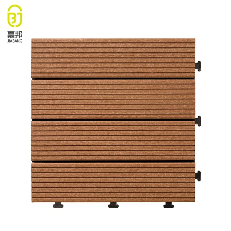 wholesale swimming pool WPC flooring tile composite decking tile
