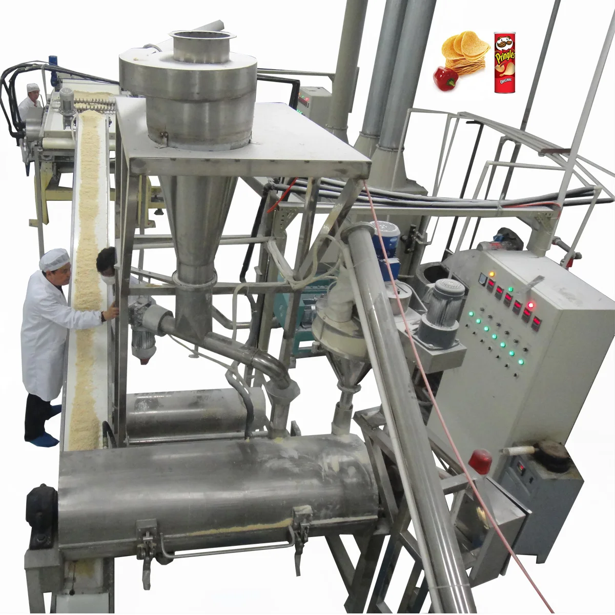 High quality stainless steel chips machine