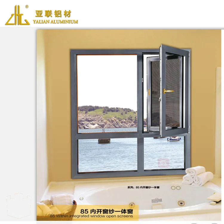 OEM powder coating aluminium doors and windows , pictures aluminum window and door , FOB price of aluminium sliding window