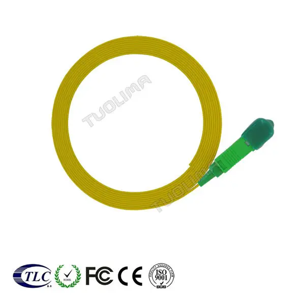 N [ Tuolima ] фк pc sm симплекс 0.9 мм lszh волоконно-оптический пигтейл