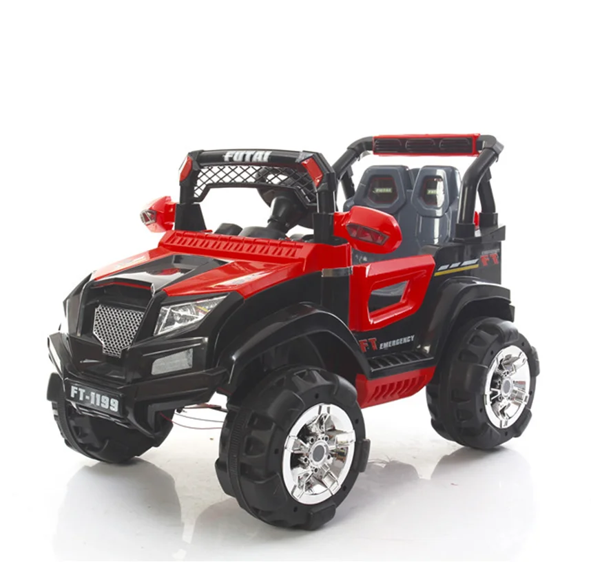 Open roof rechargeable mini real electric car for kids with light wheel