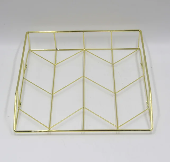 Metal Wire Tabletop Decor File Holder  Office Accessories Set
