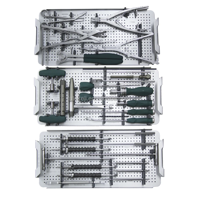 
Less Invasive spinal surgical instruments set 