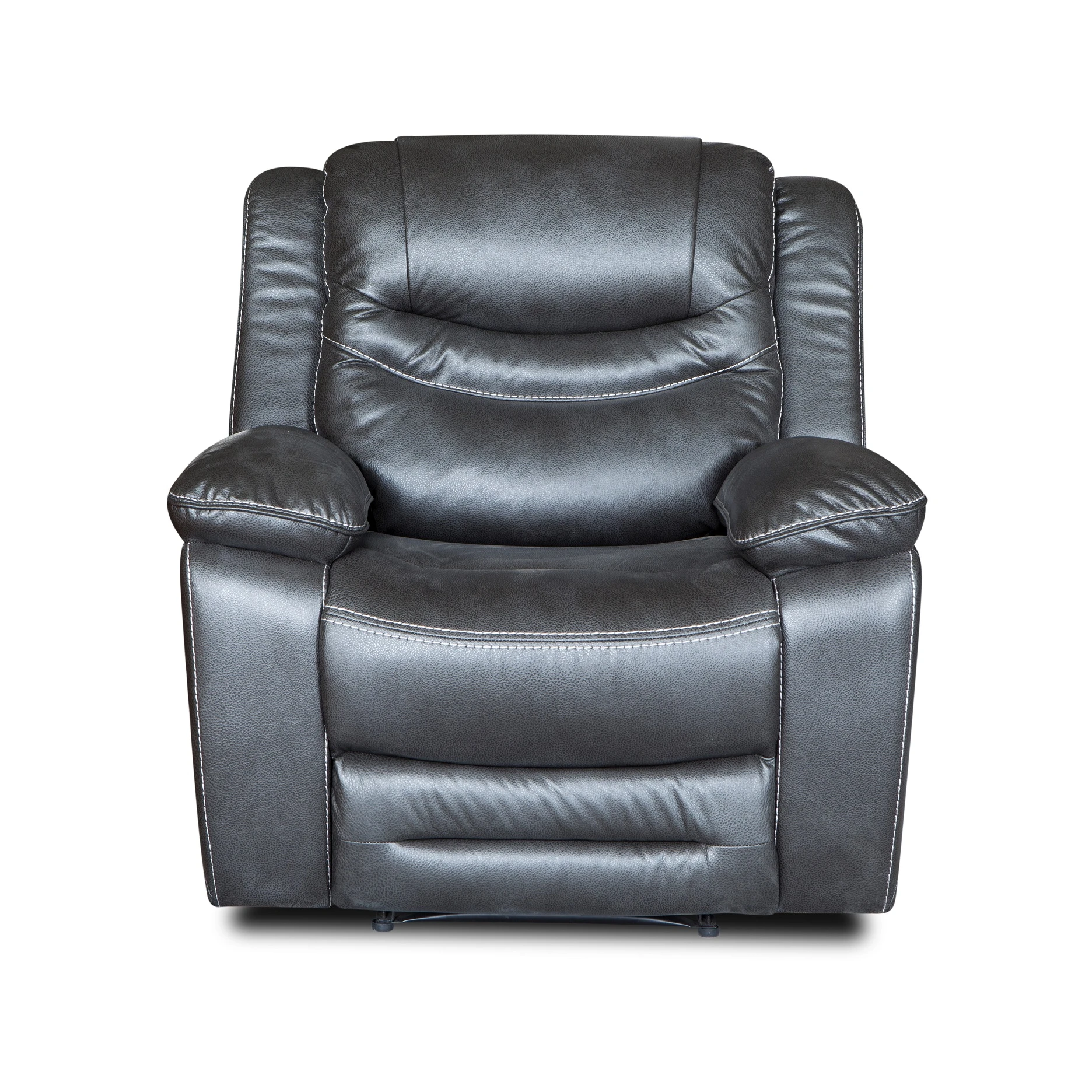 China Furniture Comfortable Genuine Leather Modern Electric Recliner Sofa