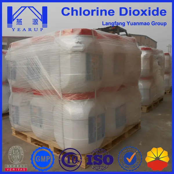 chlorine dioxide tablet for recirculating aquaculture system