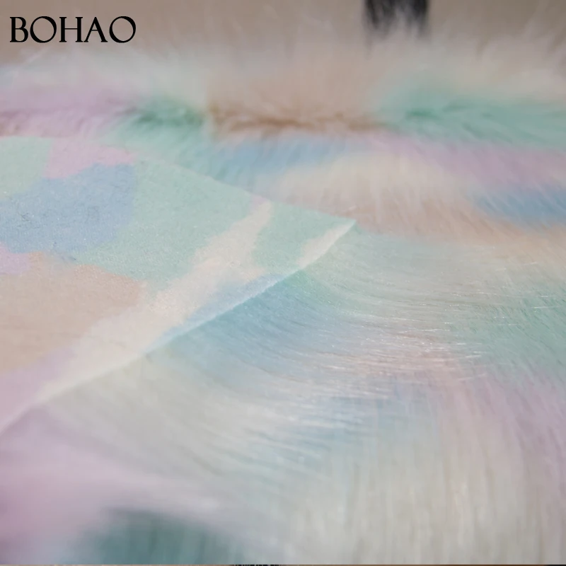 Бесплатный образец текстильного материала, тканевая трикотажная ткань, цветной мех