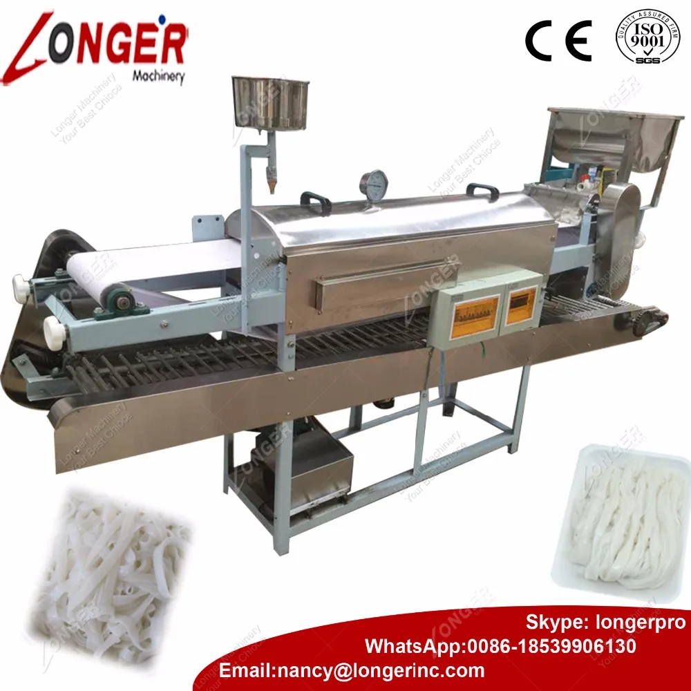 Машина для производства лапши Kwetiau Ho Fun, машина для изготовления жареной рисовой лапши