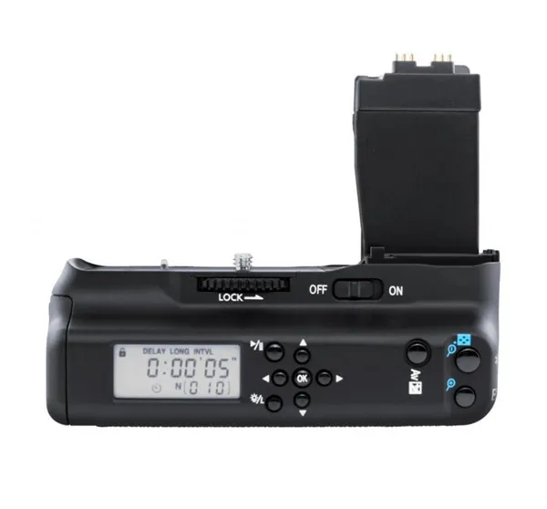MK-550DL LCD Timer Battery Grip Holder For 550D 600D 650D 700D / Rebel T2i T3i T4i T5i