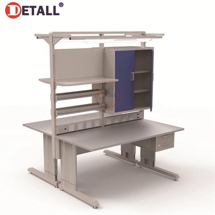 
Detall esd electronics factory work bench table 