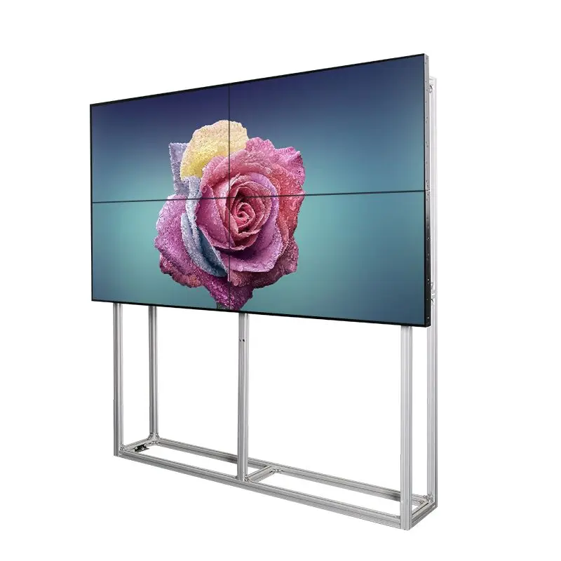 55 Inch 3.5mm Narrow Bezel LCD Wall Mounted Digital Signage advertising Kiosk video wall