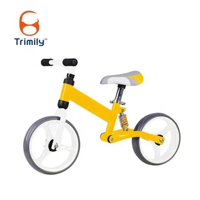 kids balance bike no pedal 12 inch EVA wheel baby toy for 2-4 years child walk car with super shock absorber