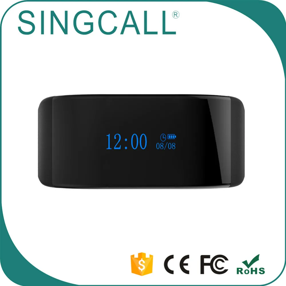  SINGCALL водонепроницаемые беспроводные вибрирующие наручные