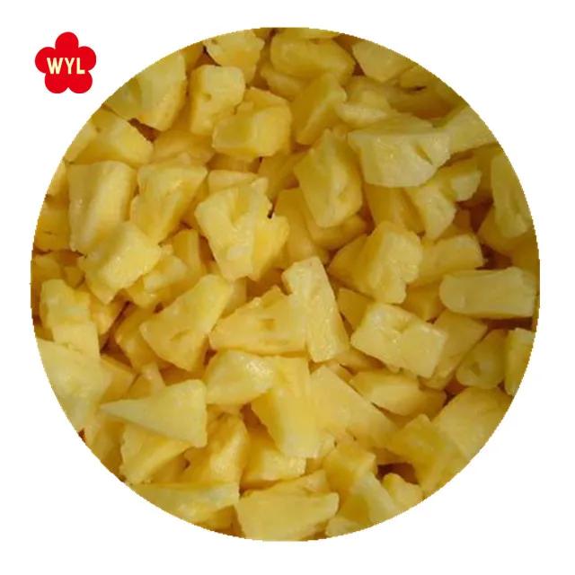 Frozen fruits iqf pineapple with good quality