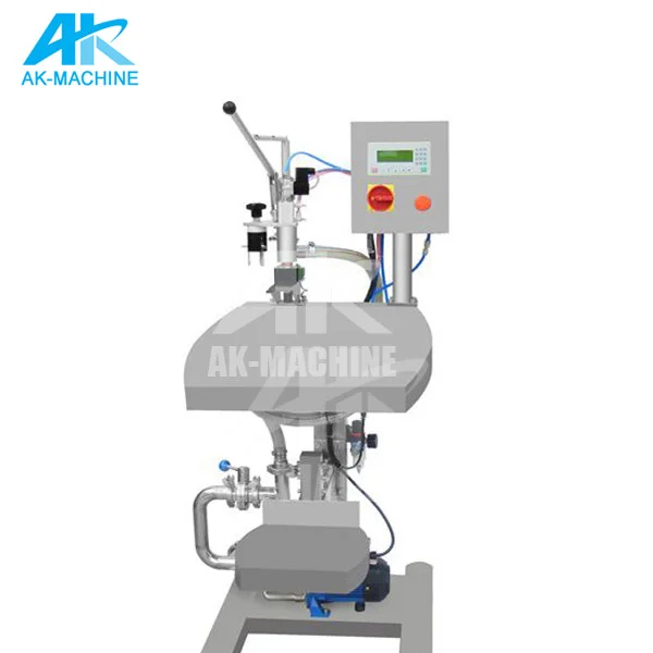 High quality automatic wine juice water bib filler equipment / bag in box filling machine