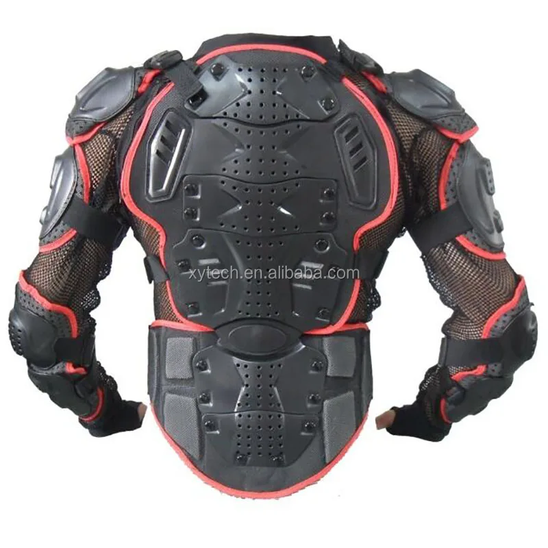 Motorcycle Jacket Armor Back Elbow Protector Racing Suit Motocross Gear Clothing M-4XL