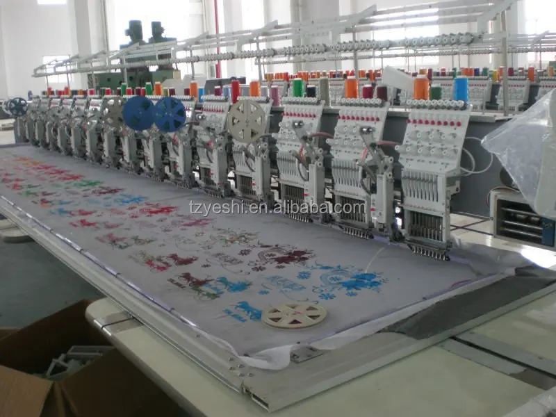 Factory price fully automatic industrial 12 head multi function high speed computer embroidery machine for sale wholesale