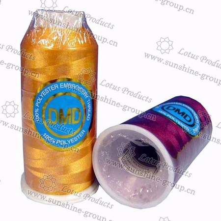 High Quality Eco-Friendly 100% Polyester Embroidery Thread