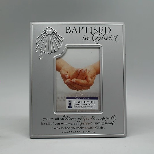 Christian Gift Set Religious Cross Jesus Box Christ Plaque Baptised Photo Frame
