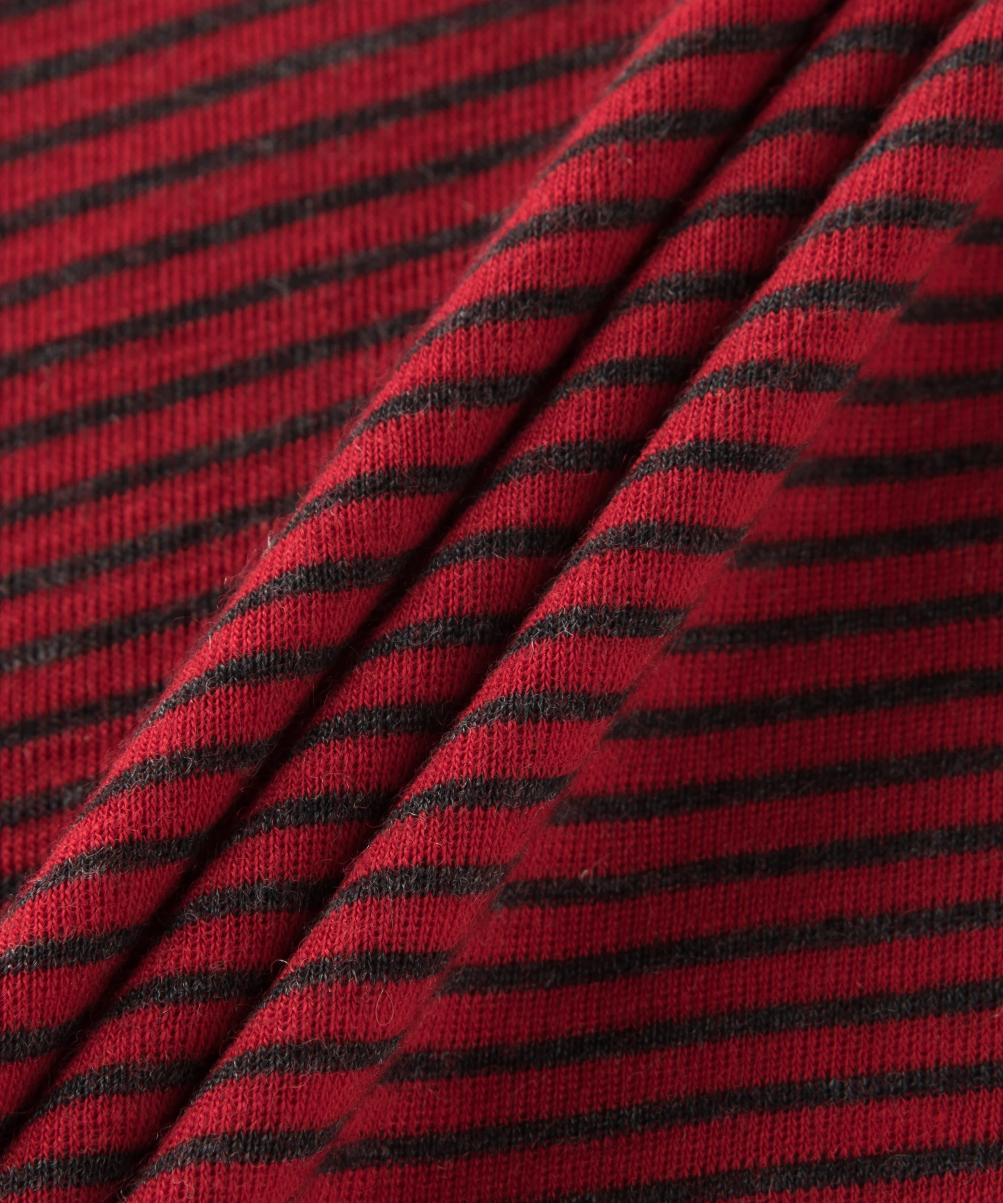 Pure Merino Wool Knitted Fabric Blended Strip Wool Fabric