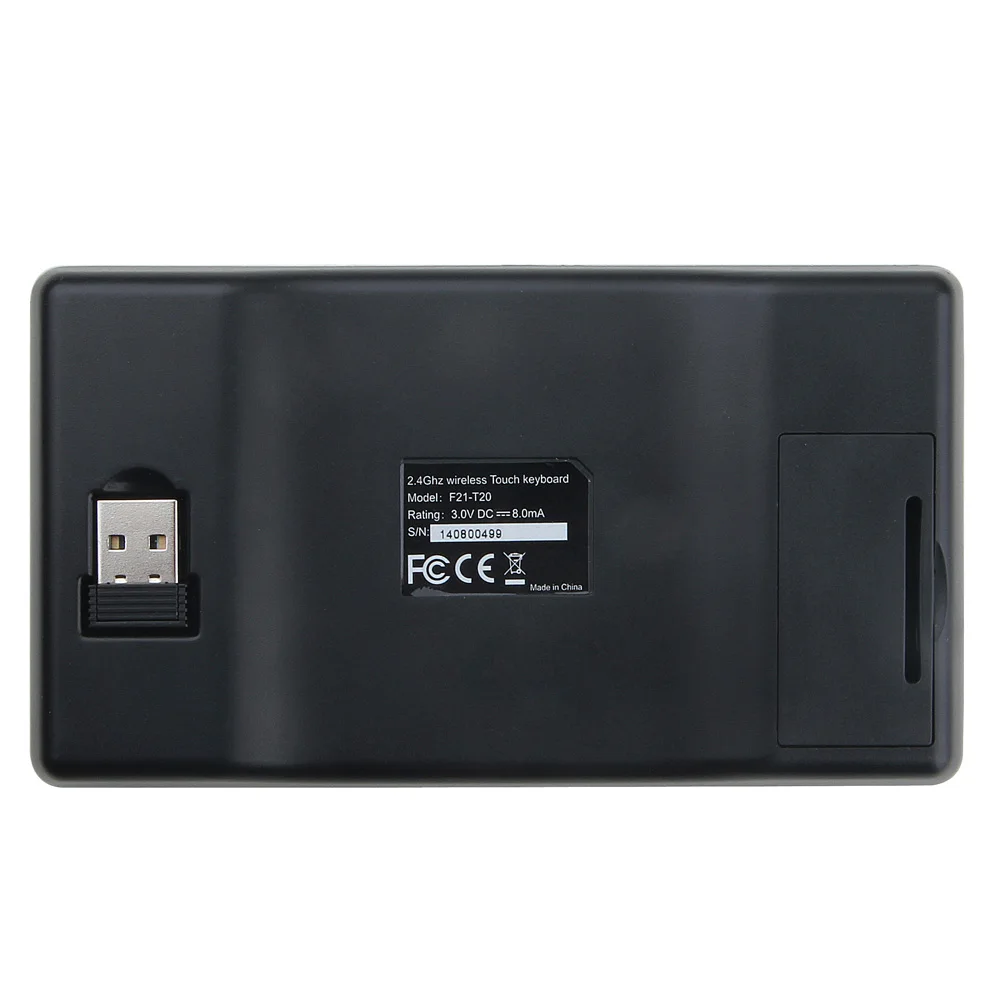 2.4G Wireless Mini Keyboard and Mouse Multi-touch Touchpad for Smart Android TV Box Laptop Desktop