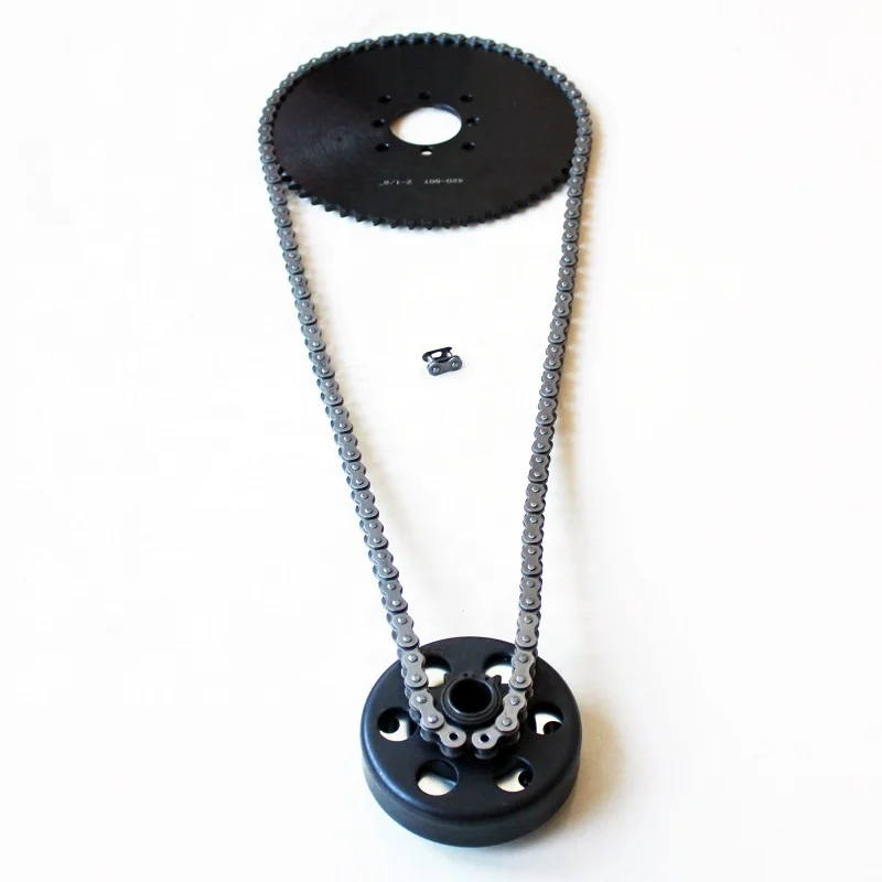 Go kart Centrifugal clutch 19.05mm bore 10T and #420 chain with 60T sprocket