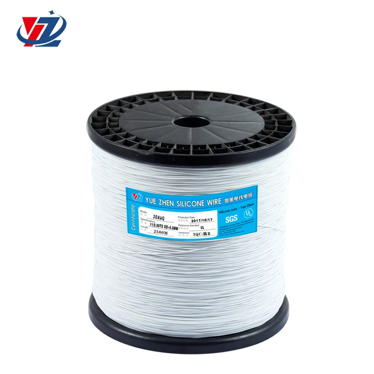 Лидер продаж 30awg силиконовая резиновая изоляция провода