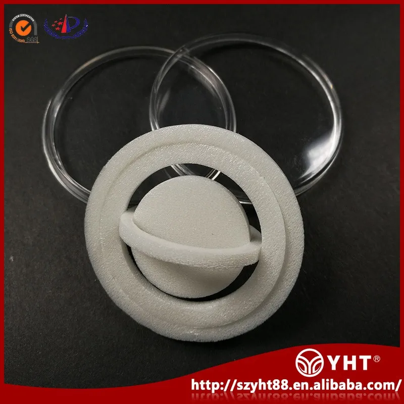 Shenzhen factory direct sales round packaging commemorative coin capsules with white rings