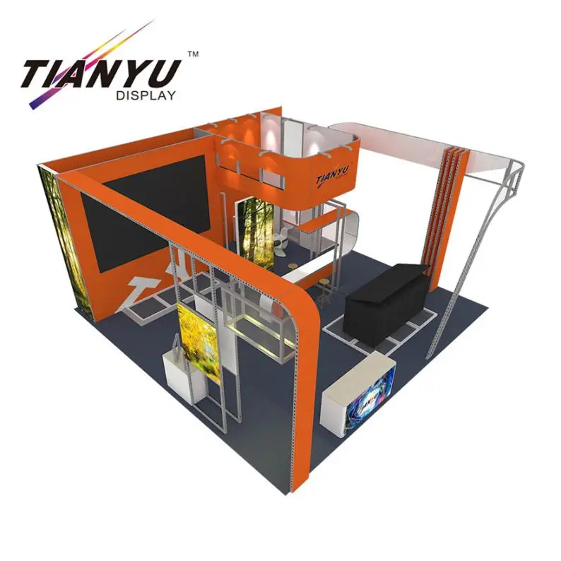 20x20ft Reusable Portable Modular Aluminum Trade Show Booth for Exhibition Stand fair  Display