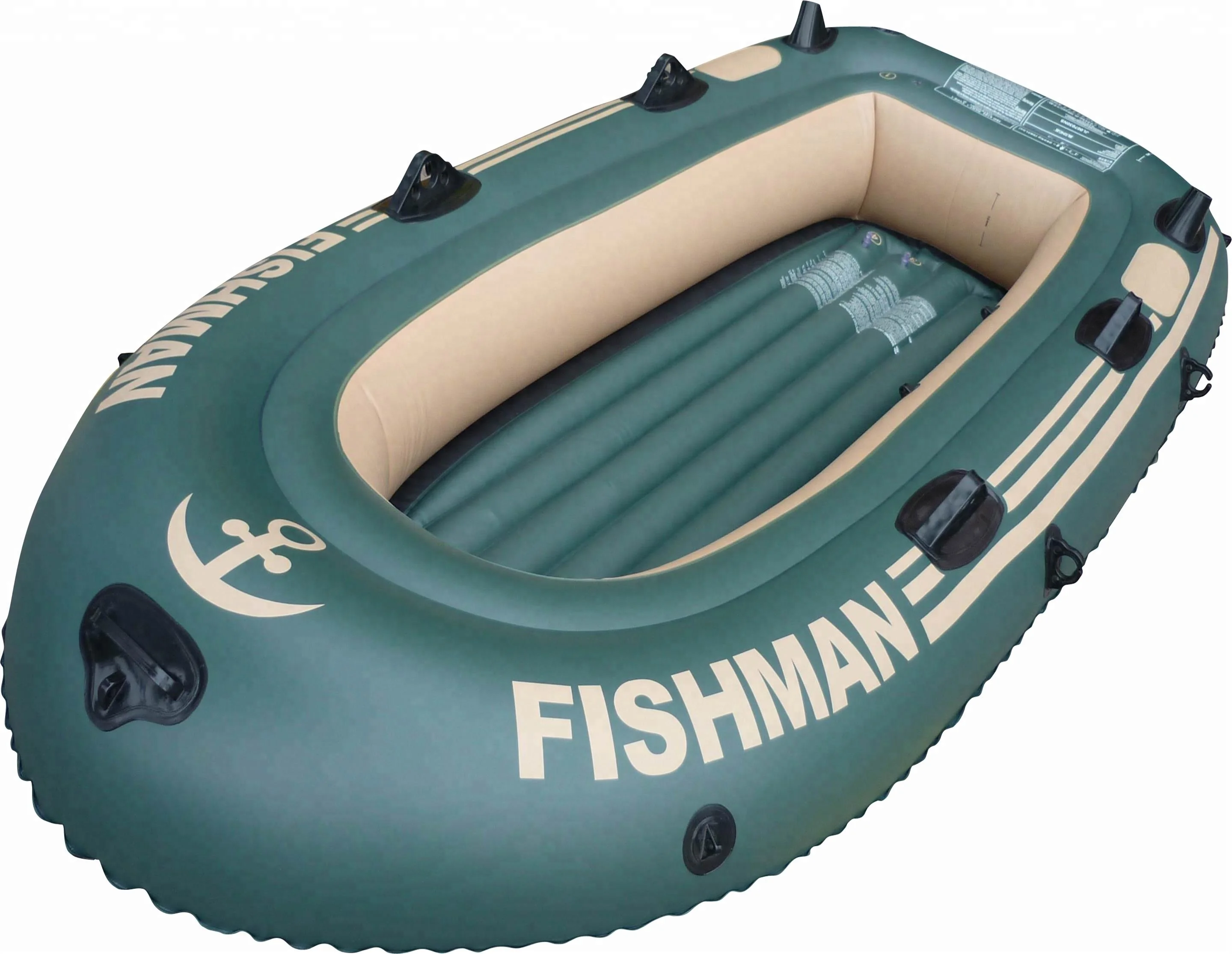 
Hot sales inflatable PVC Seahawk fishing boat for three or four people. 