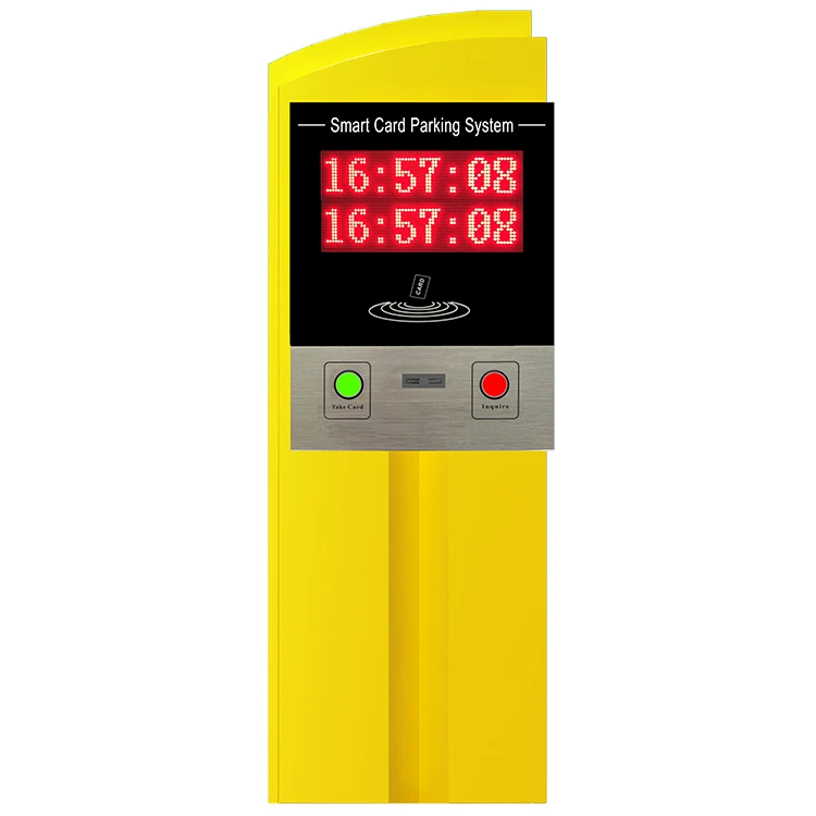 parking lot solutions card dispenser and ticket dispenser car parking system