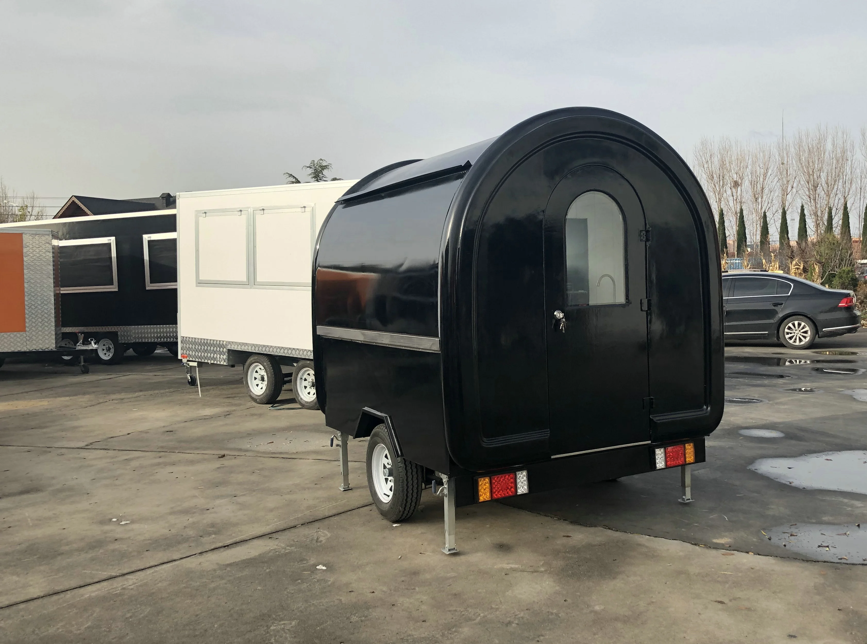 
China Street Mobile Popcorn Trailer Cart for sale 