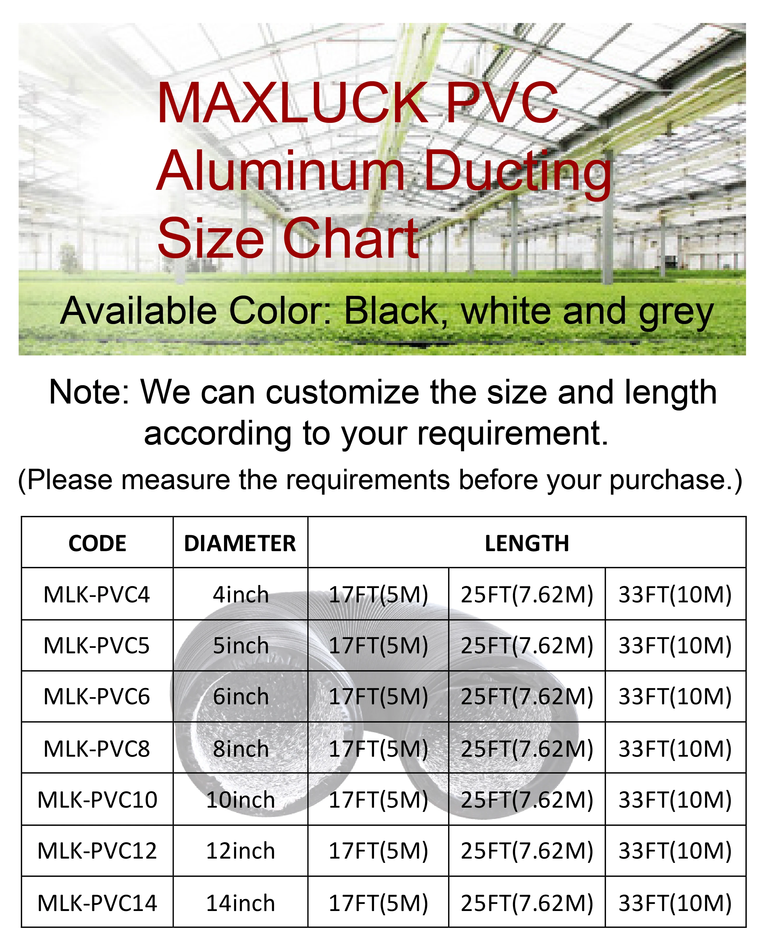 
MAXLUCK Duct Silencer Flexible Ducting Hose Noise Reducer Hose Silencer for In line Duct Fan (4Inch, White) 